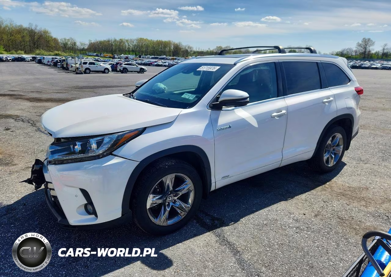 2018 Toyota Highlander Hybrid Limited Platinum