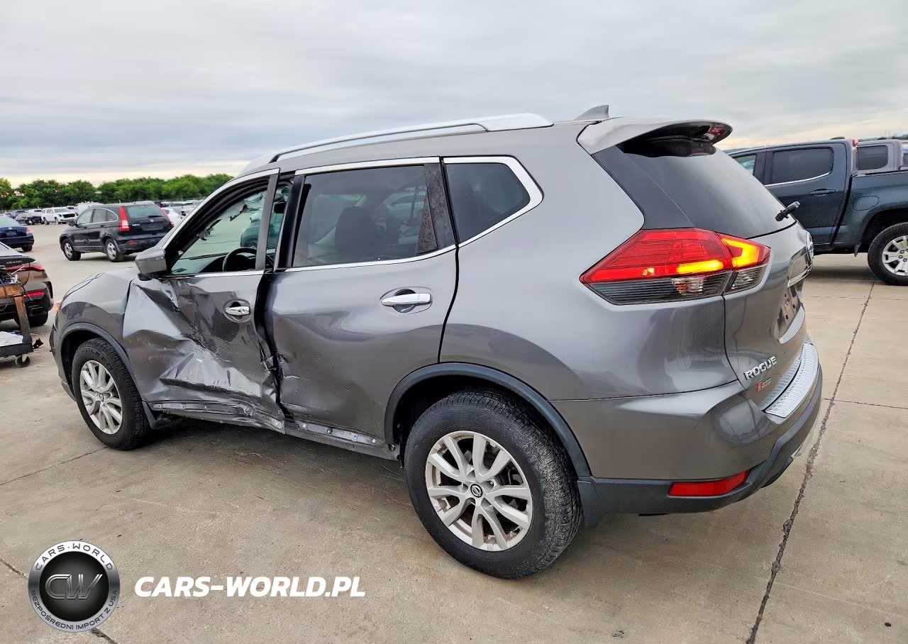 2017 Nissan Rogue Sv VIN:KNMAT2MT6HP550219 - 2