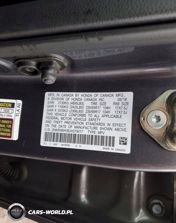 2018 Honda Cr-V Lx VIN:2HKRW6H39JH219017 - 14
