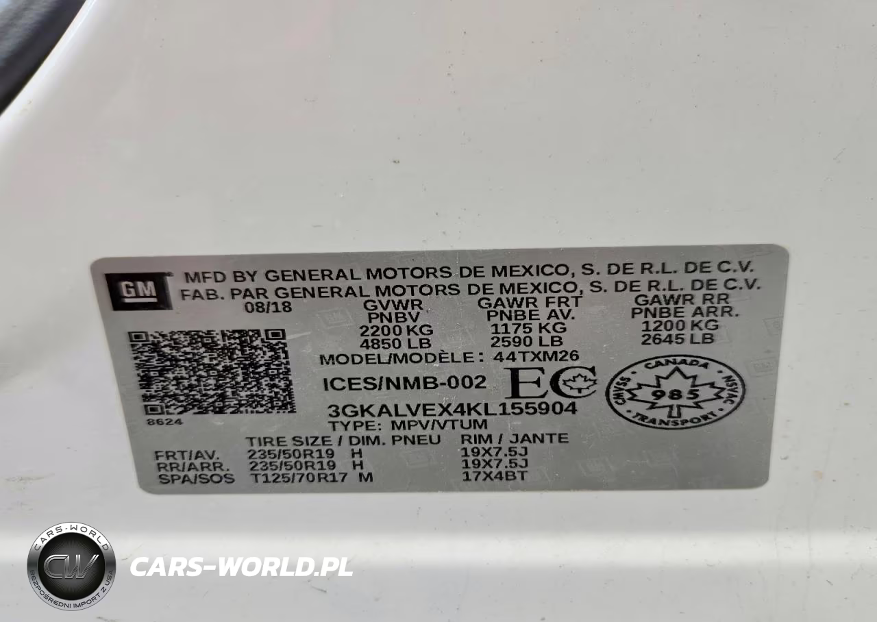2019 GMC Terrain Slt VIN:3GKALVEX4KL155904 - 13