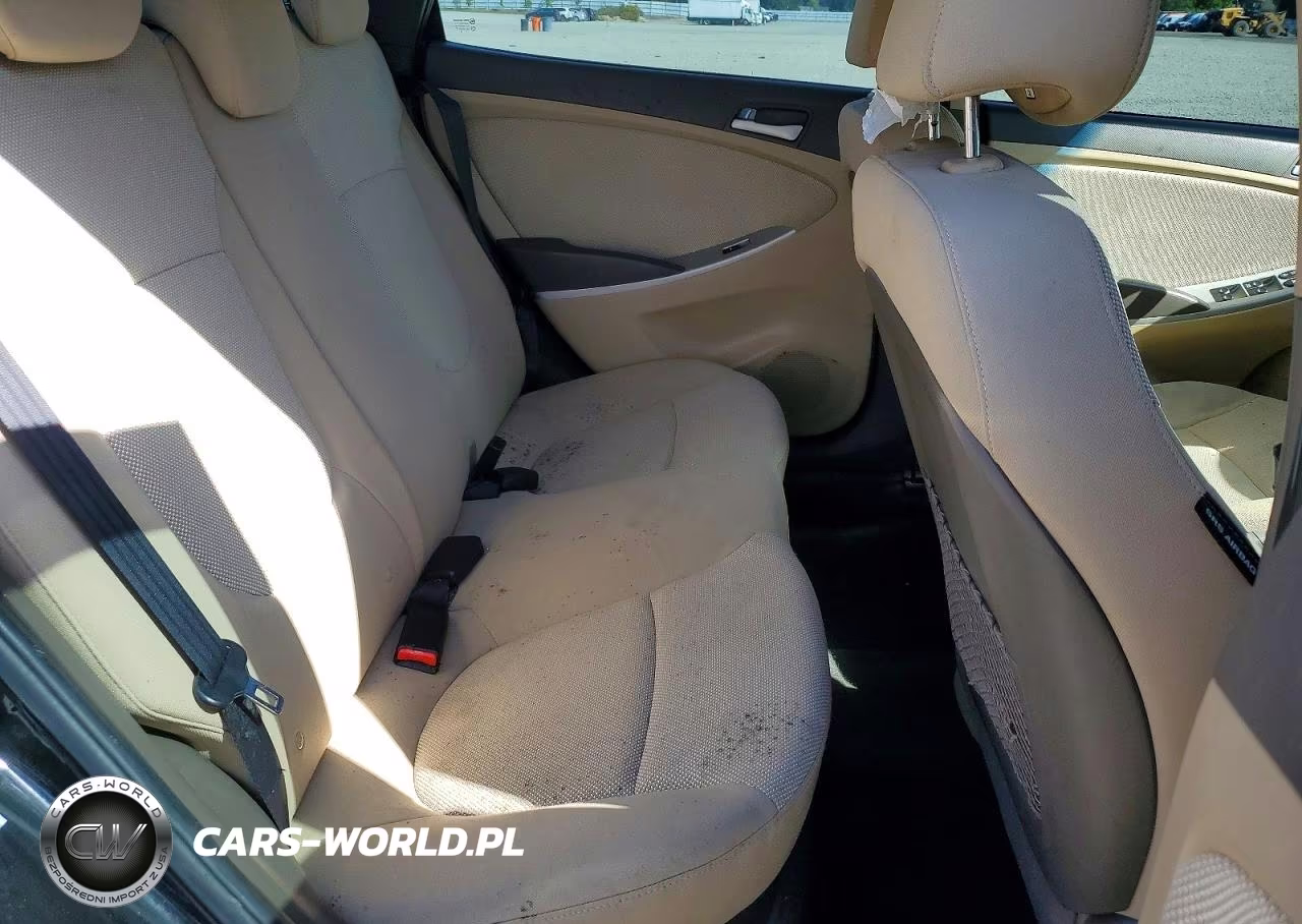 2013 Hyundai Accent Gls VIN:KMHCT4AE6DU292124 - 10