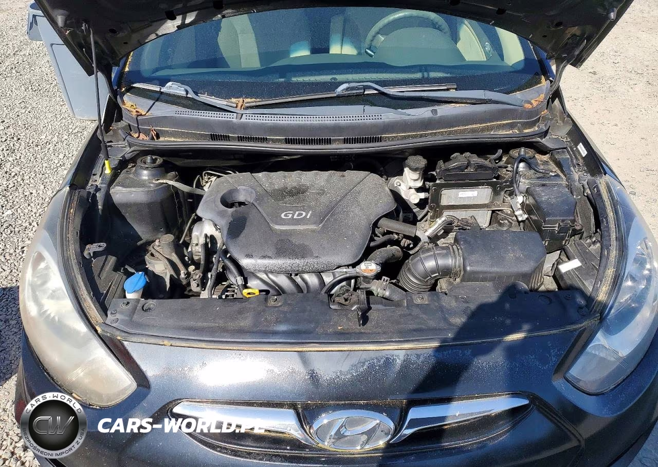 2013 Hyundai Accent Gls VIN:KMHCT4AE6DU292124 - 11