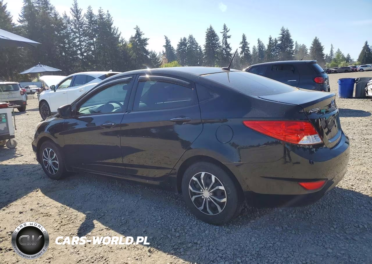 2013 Hyundai Accent Gls VIN:KMHCT4AE6DU292124 - 2