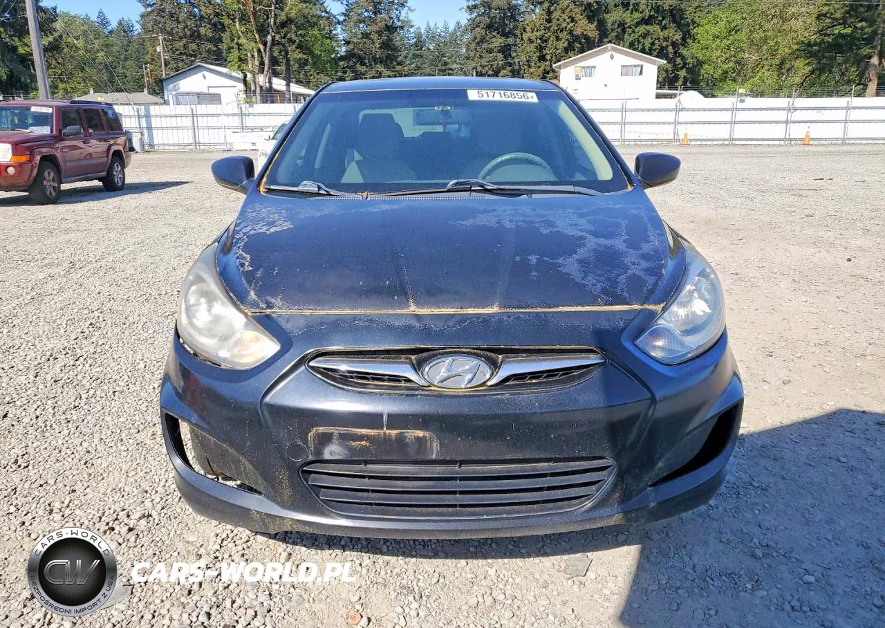 2013 Hyundai Accent Gls VIN:KMHCT4AE6DU292124 - 5