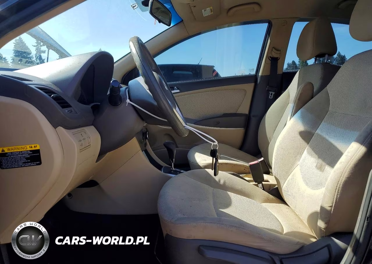 2013 Hyundai Accent Gls VIN:KMHCT4AE6DU292124 - 7