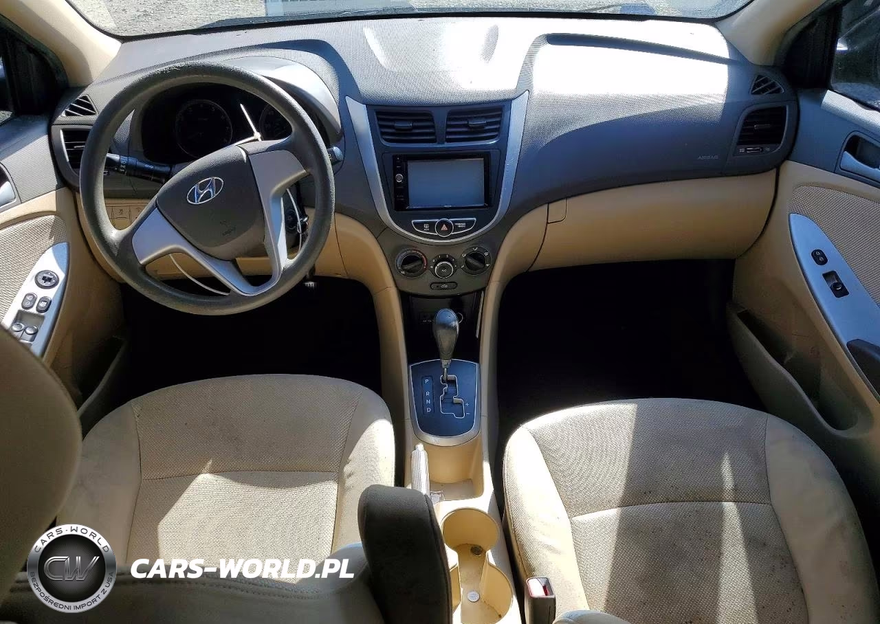 2013 Hyundai Accent Gls VIN:KMHCT4AE6DU292124 - 8