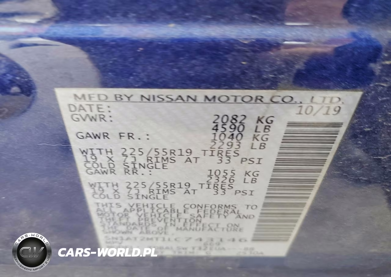 2020 Nissan Rogue Sl VIN:5N1AT2MT1LC743146 - 13