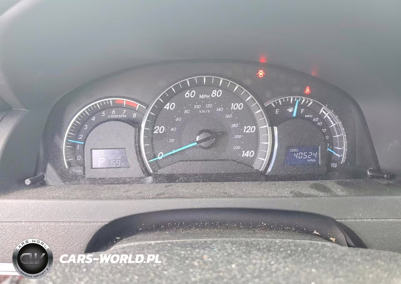2012 Toyota Camry Xle V6 VIN:4T1BK1FK3CU515388 - 9