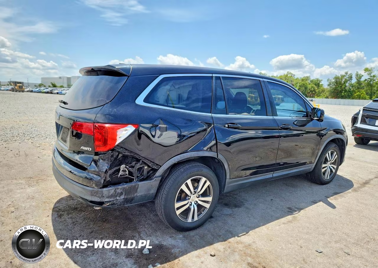 2016 Honda Pilot Ex VIN:5FNYF6H37GB069296 - 3