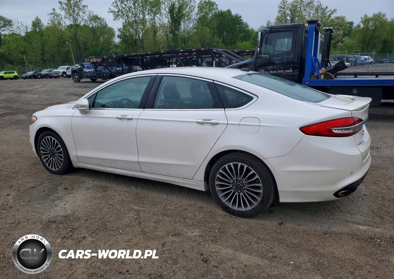 2017 Ford Fusion Titanium VIN:3FA6P0K90HR317702 - 2