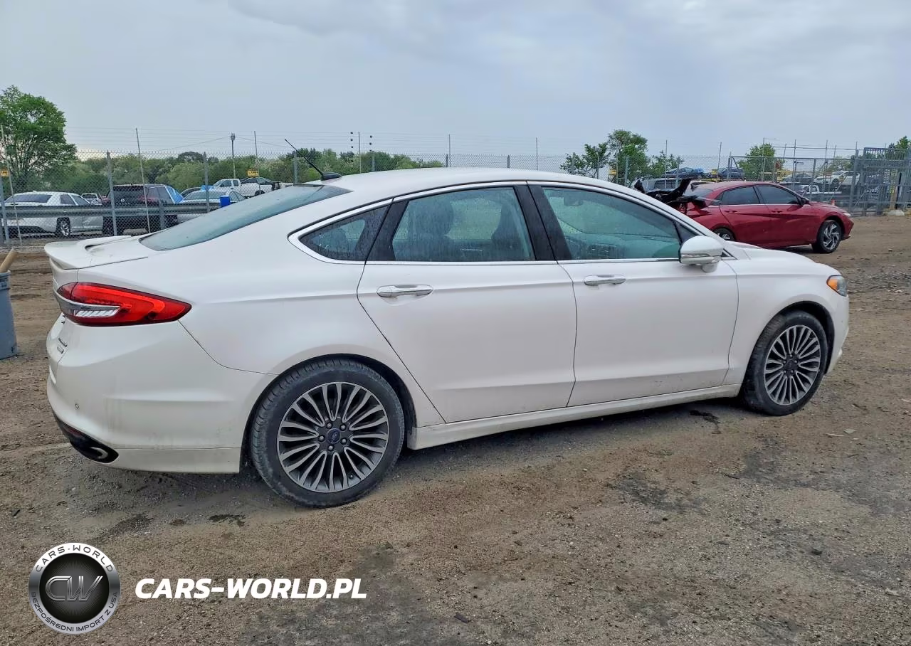 2017 Ford Fusion Titanium VIN:3FA6P0K90HR317702 - 3