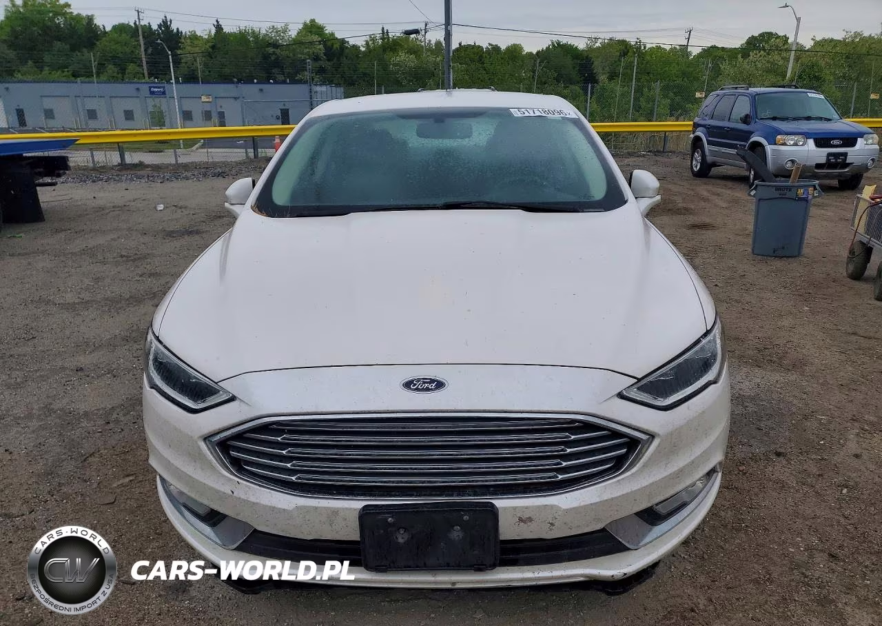 2017 Ford Fusion Titanium VIN:3FA6P0K90HR317702 - 5