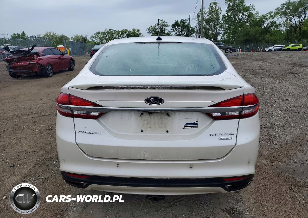 2017 Ford Fusion Titanium VIN:3FA6P0K90HR317702 - 6