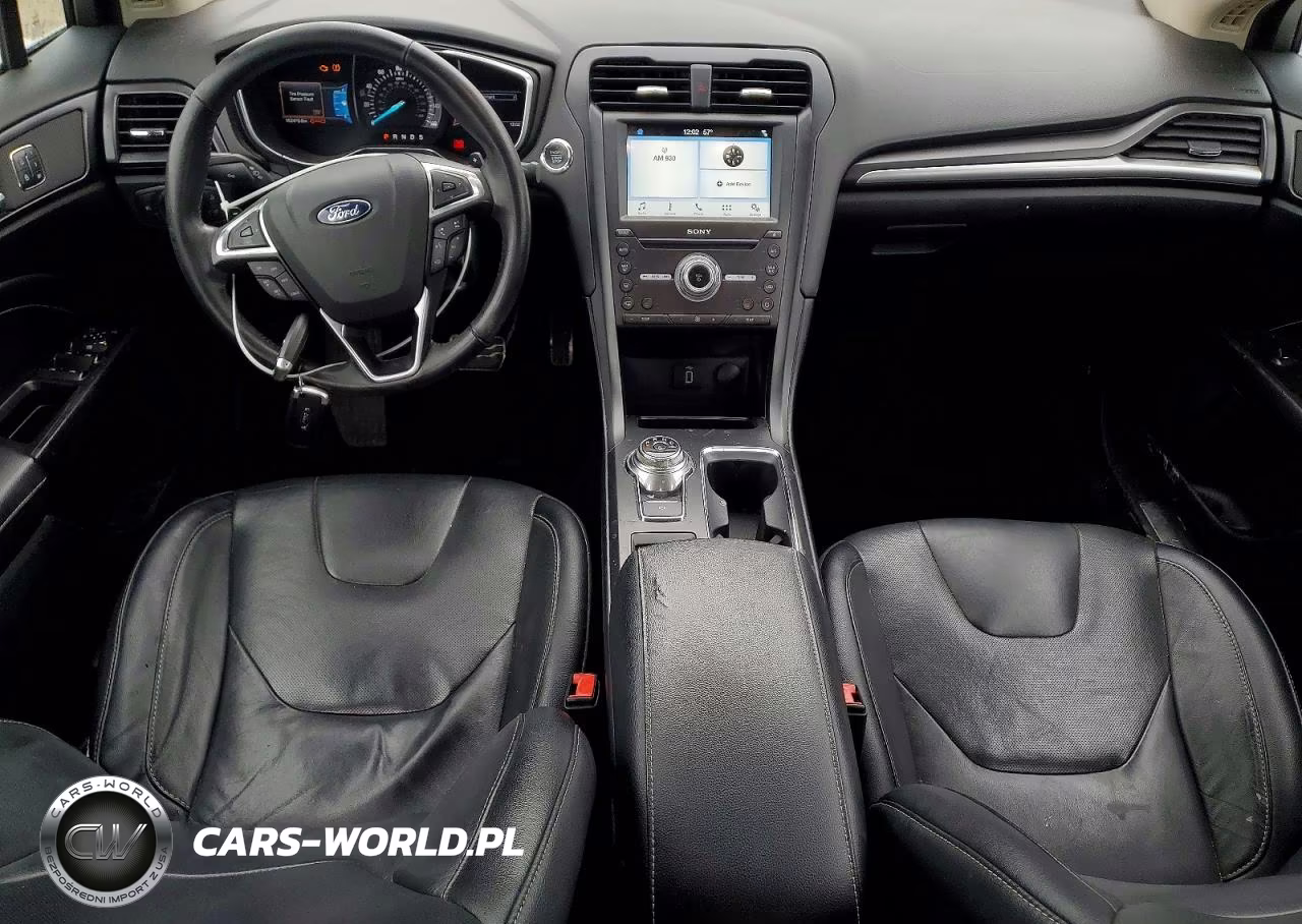 2017 Ford Fusion Titanium VIN:3FA6P0K90HR317702 - 8