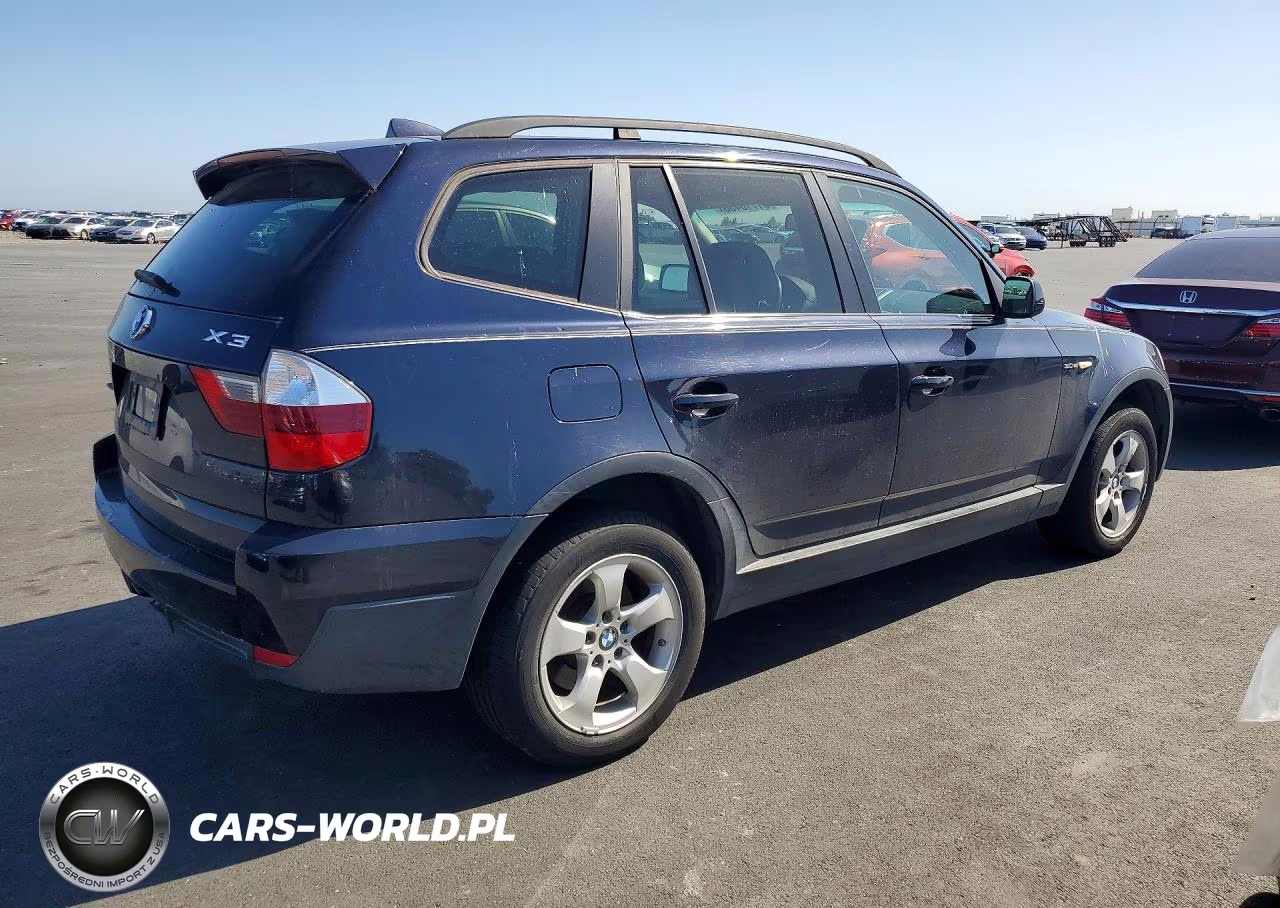 2008 BMW X3 3.0Si VIN:WBXPC93408WJ07098 - 3
