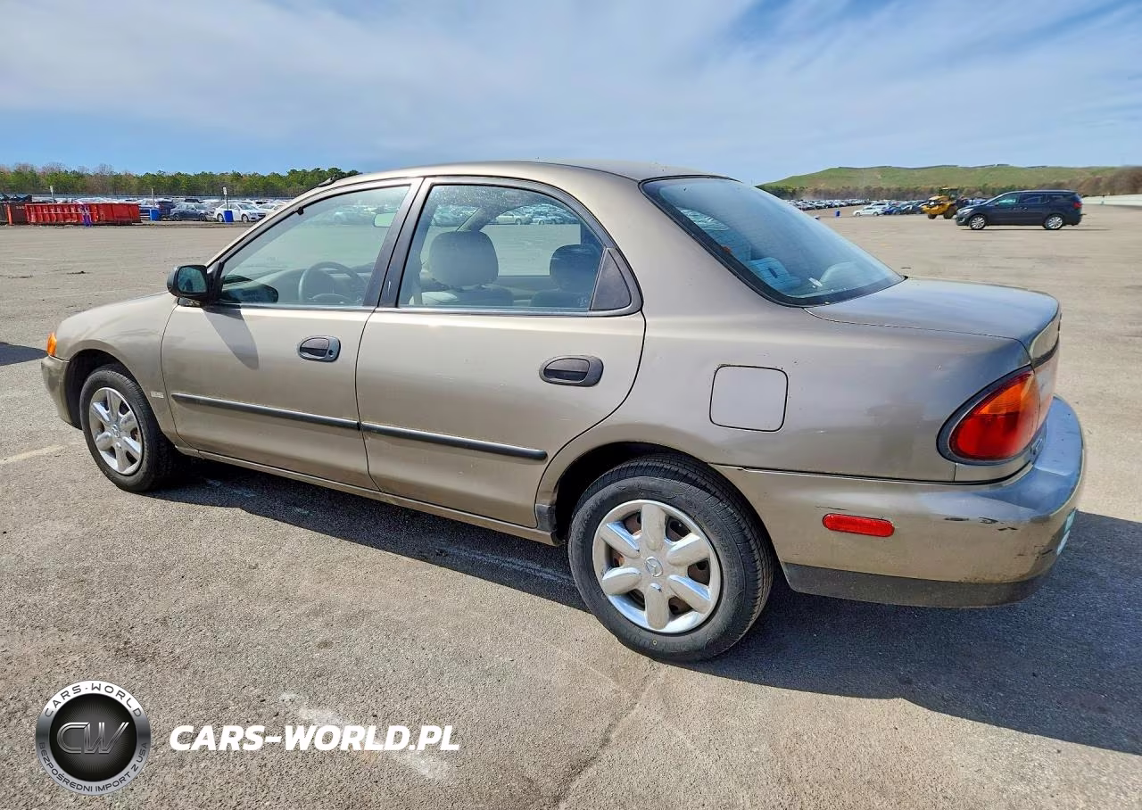 1998 Mazda Protege Lx VIN:JM1BC1424W0219229 - 2
