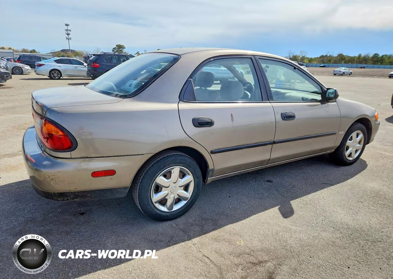 1998 Mazda Protege Lx VIN:JM1BC1424W0219229 - 3
