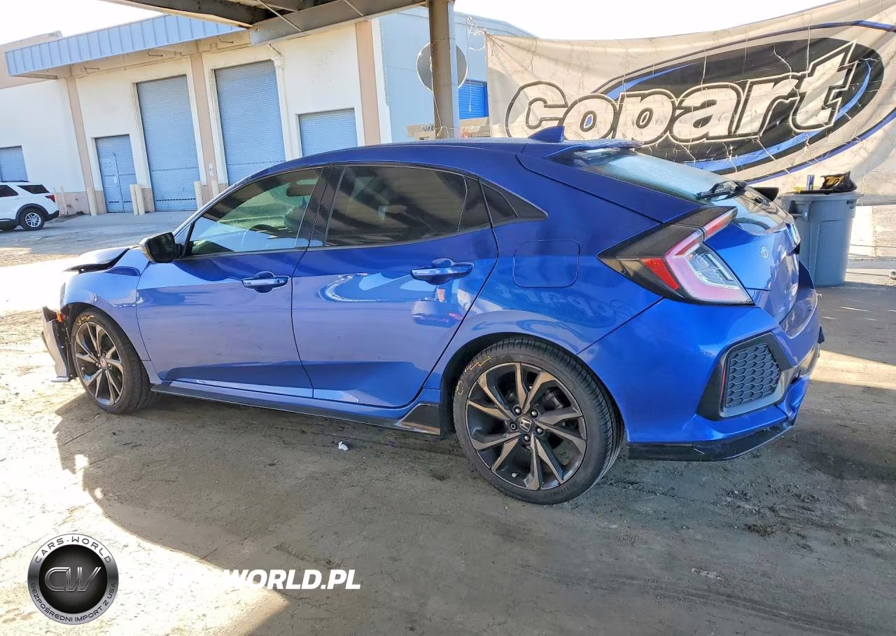 2017 Honda Civic Sport VIN:SHHFK7H4XHU411020 - 2