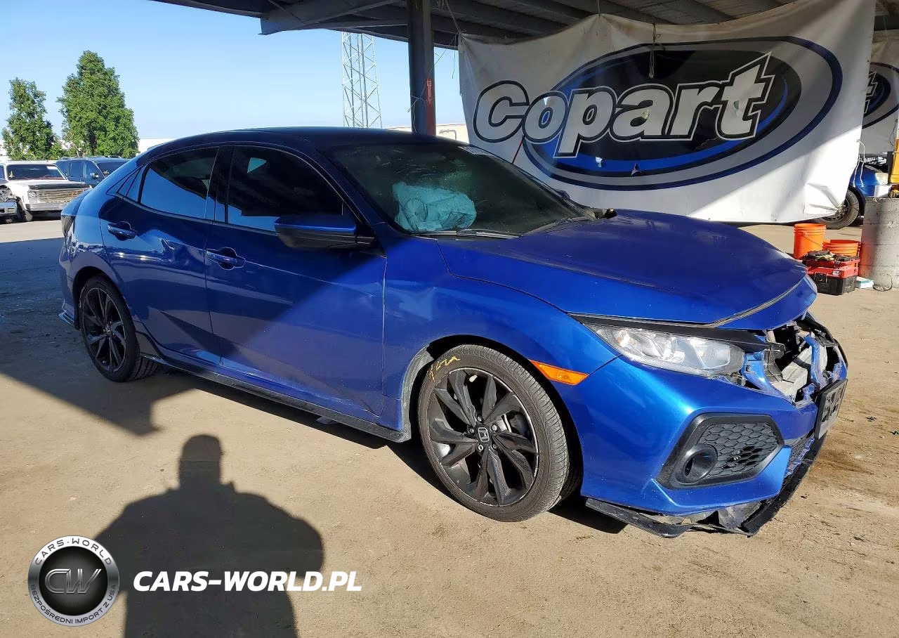 2017 Honda Civic Sport VIN:SHHFK7H4XHU411020 - 4
