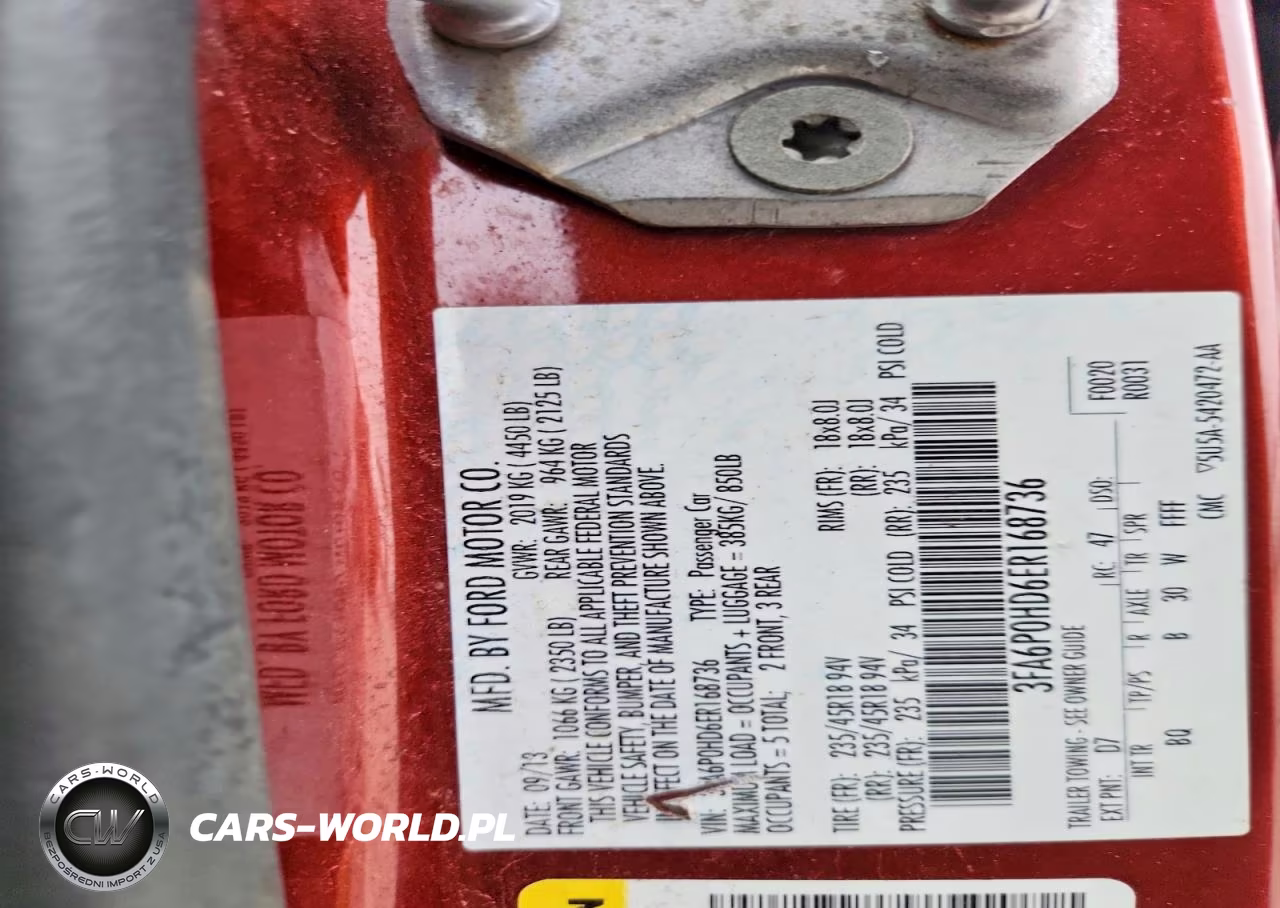 2014 Ford Fusion Se VIN:3FA6P0HD6ER168736 - 12