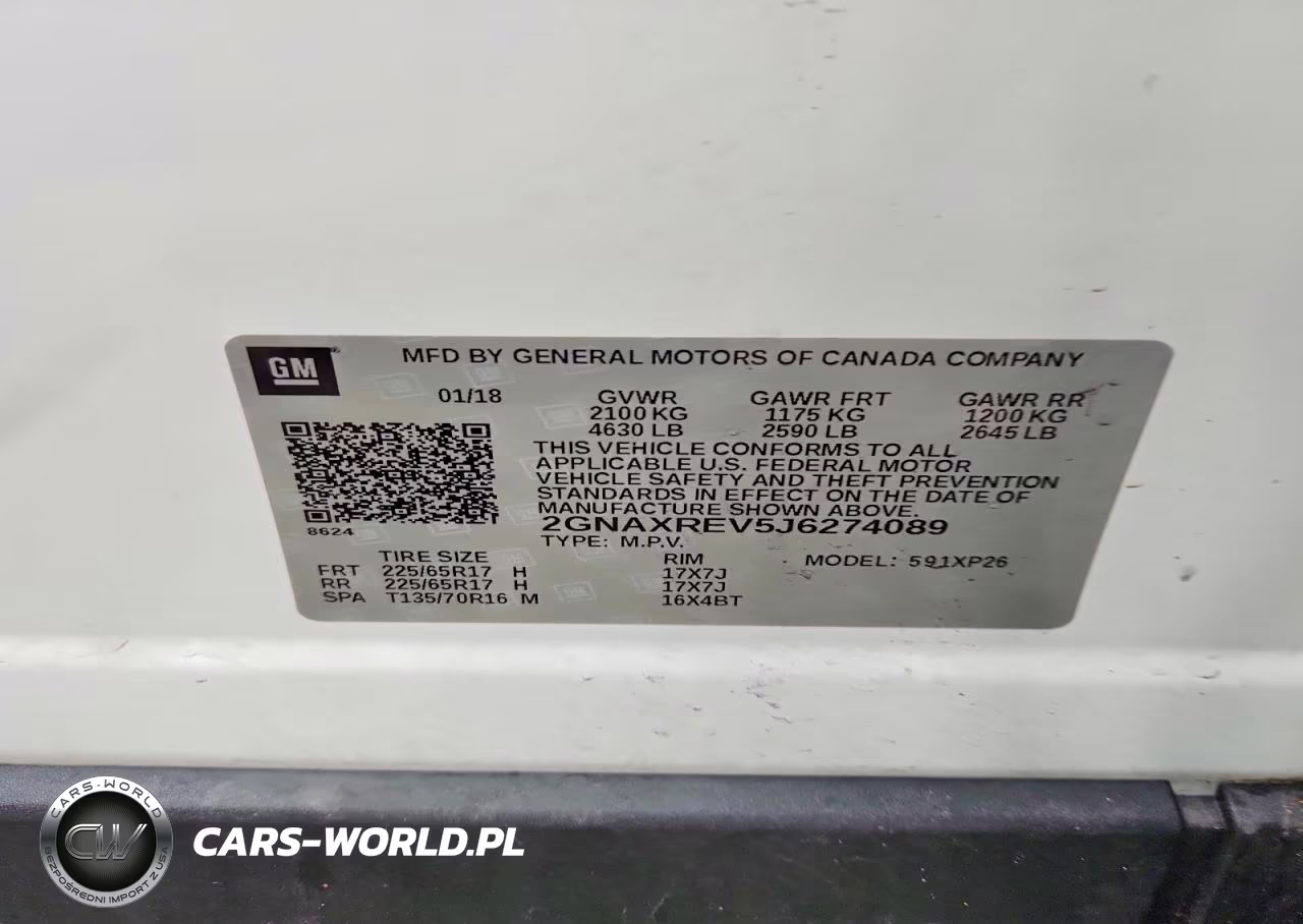 2018 Chevrolet Equinox Ls VIN:2GNAXREV5J6274089 - 12