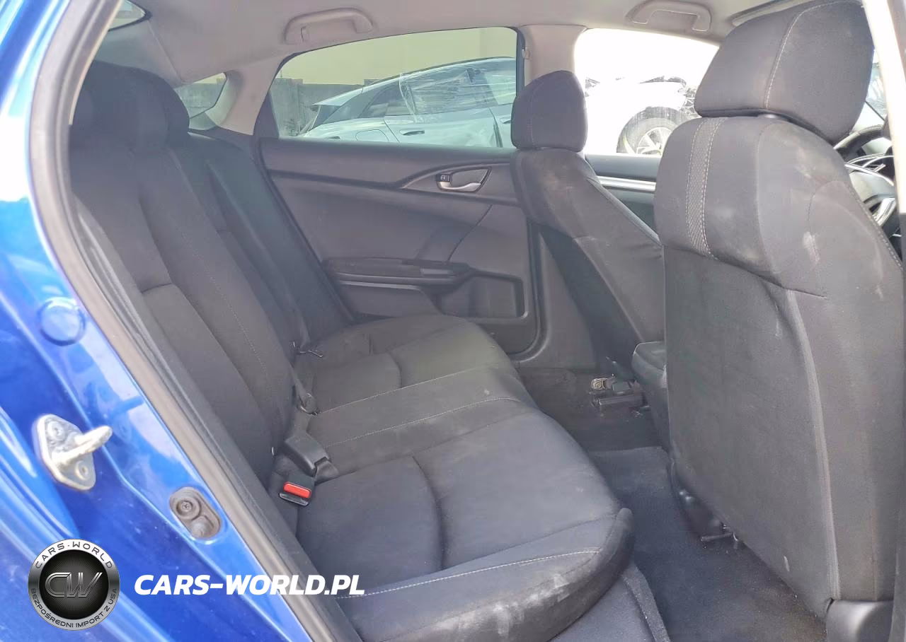 2019 Honda Civic Lx VIN:19XFC2F61KE040056 - 10