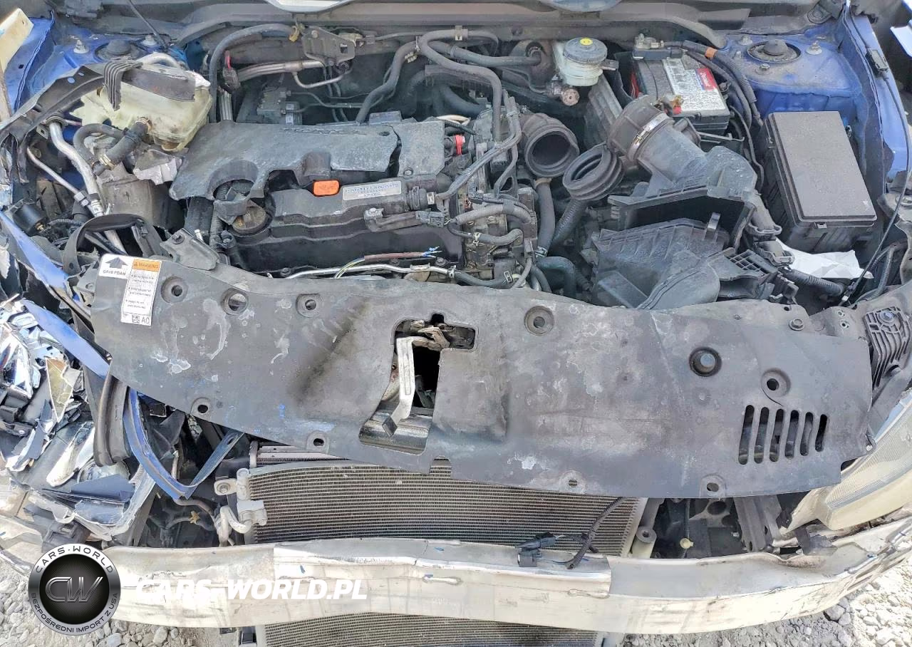 2019 Honda Civic Lx VIN:19XFC2F61KE040056 - 11