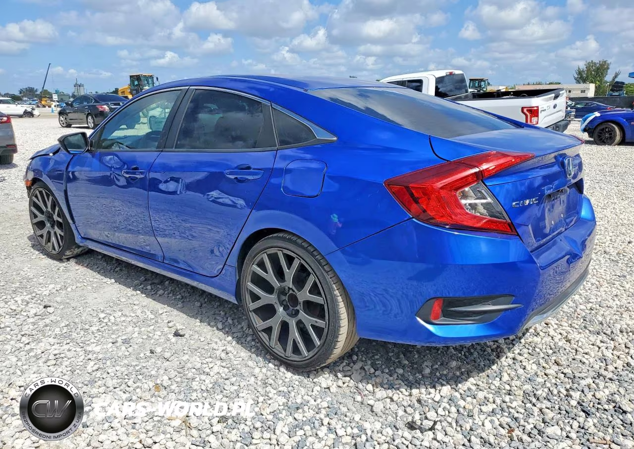 2019 Honda Civic Lx VIN:19XFC2F61KE040056 - 2