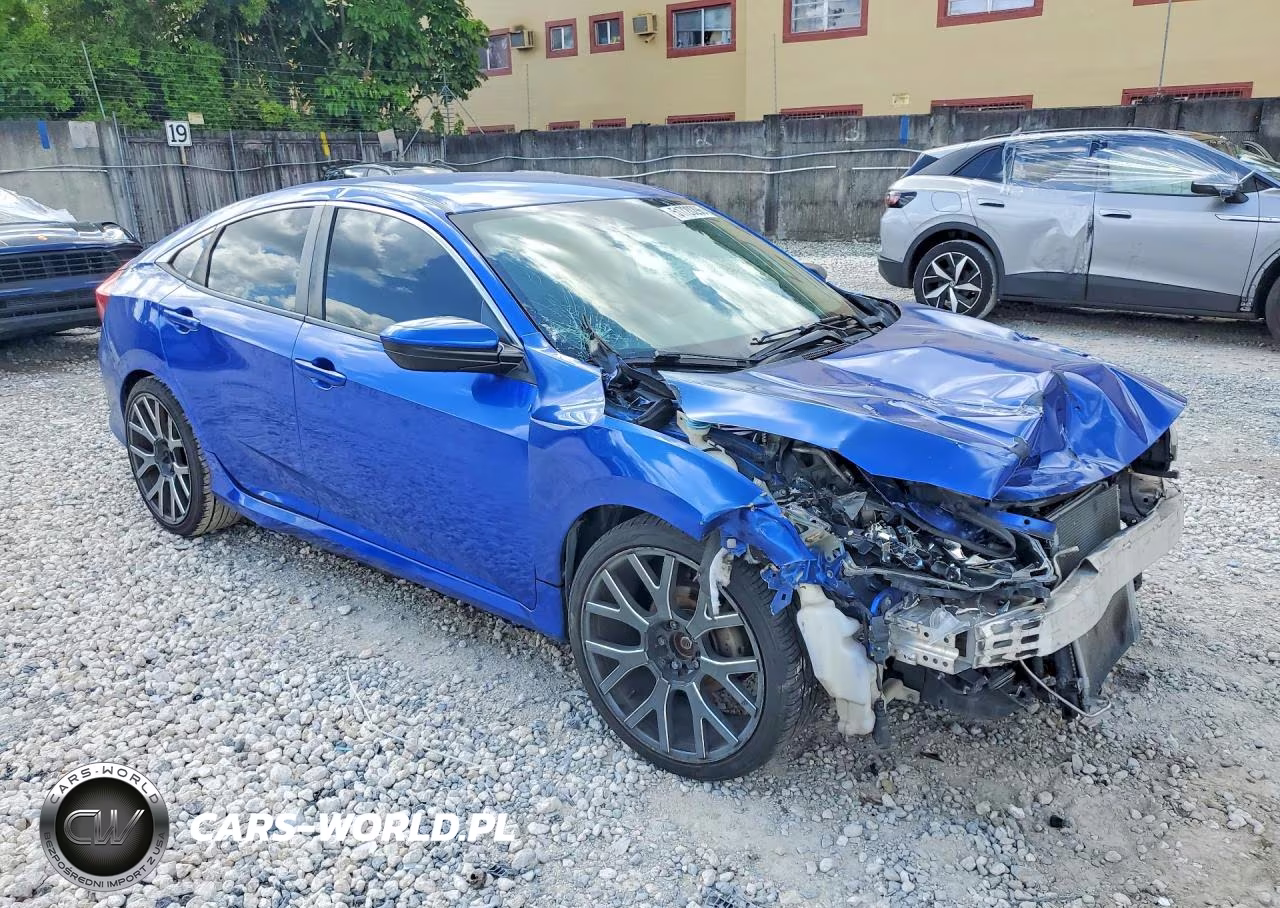 2019 Honda Civic Lx VIN:19XFC2F61KE040056 - 4