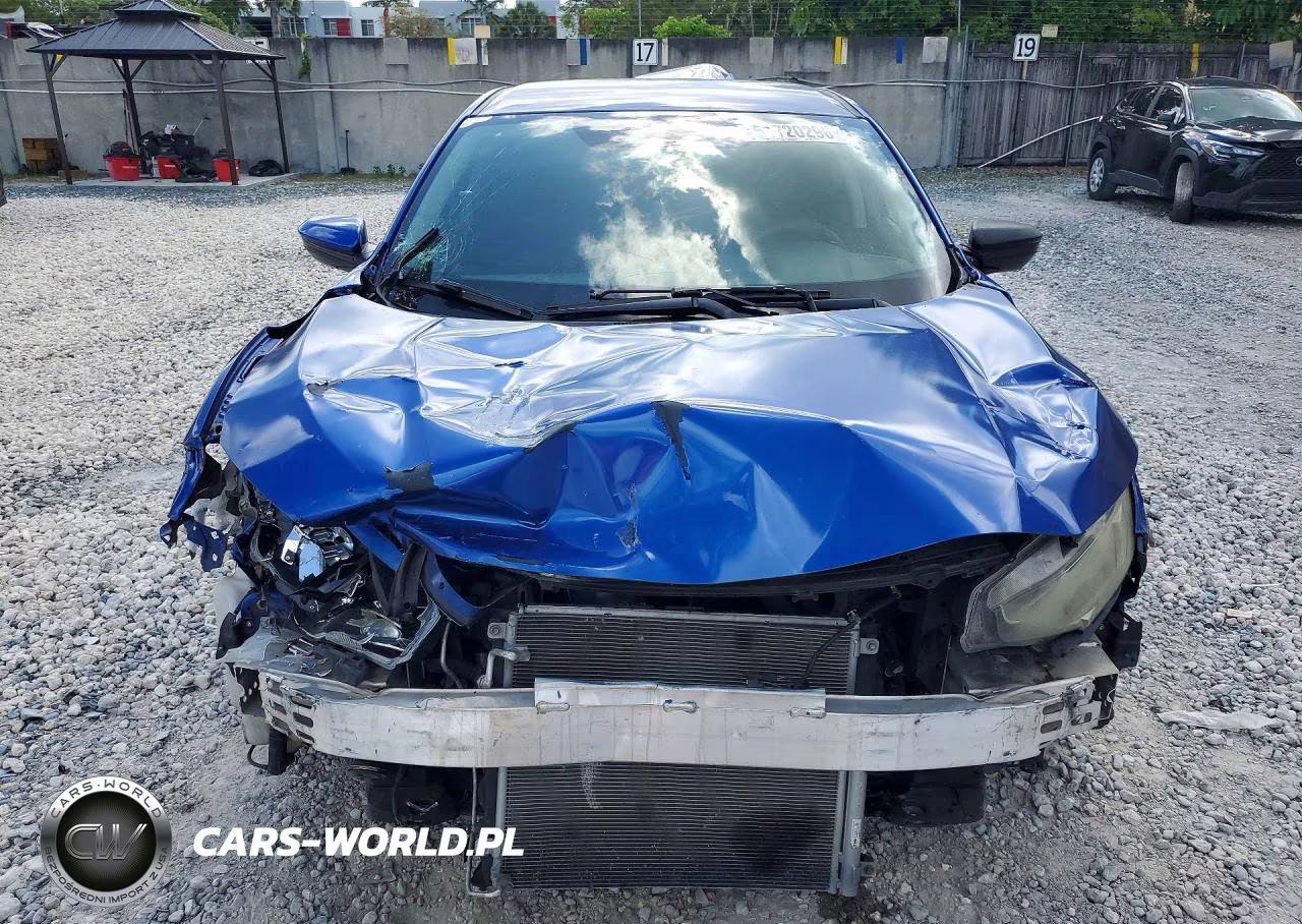 2019 Honda Civic Lx VIN:19XFC2F61KE040056 - 5
