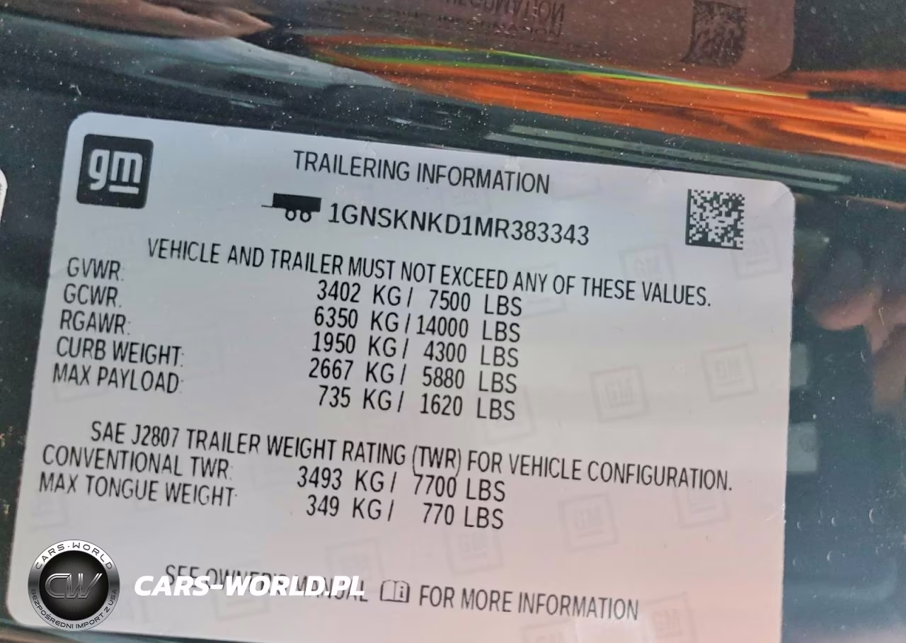 2021 Chevrolet Tahoe K1500 Lt VIN:1GNSKNKD1MR383343 - 14