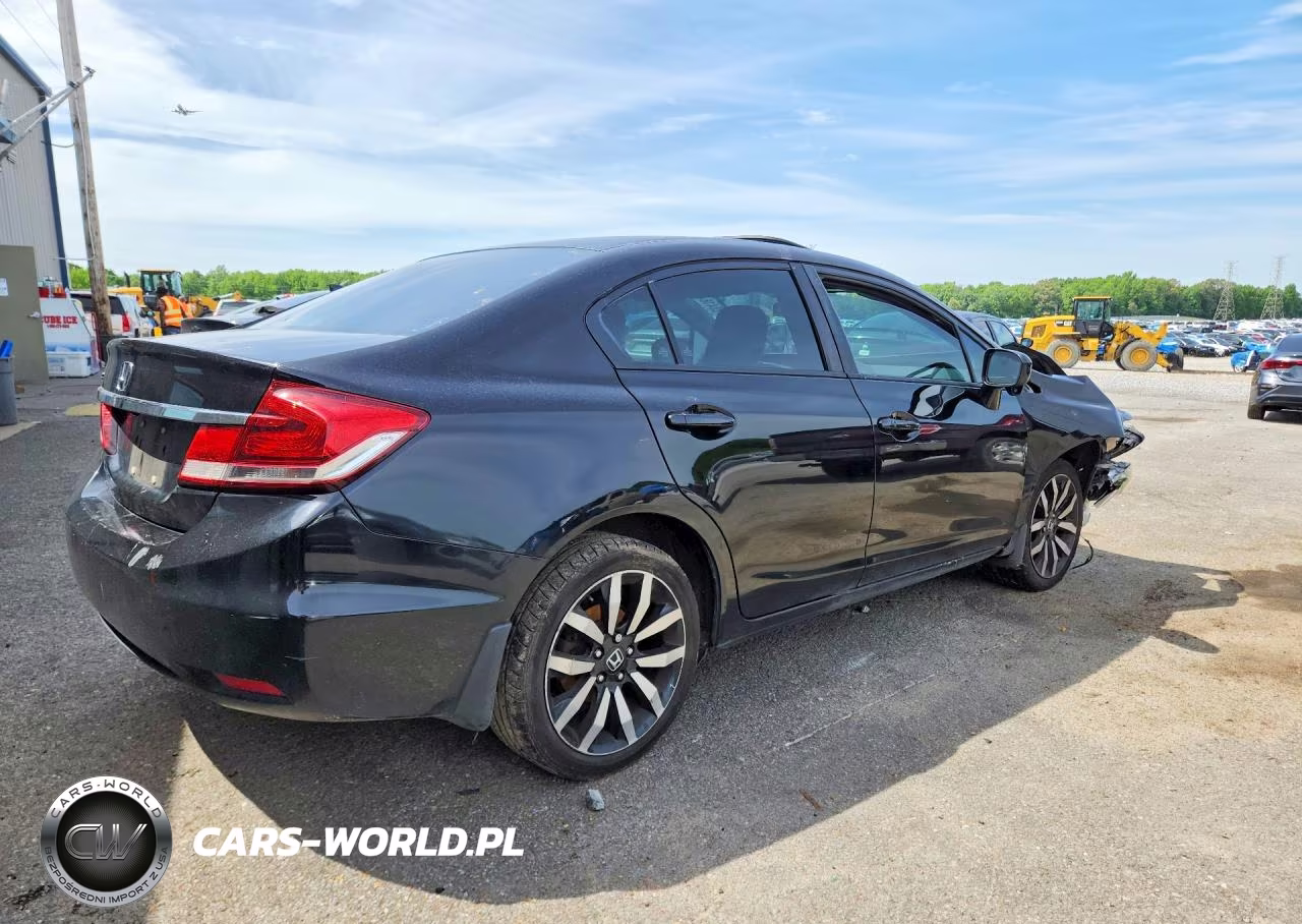 2014 Honda Civic Exl VIN:2HGFB2F97EH529939 - 3