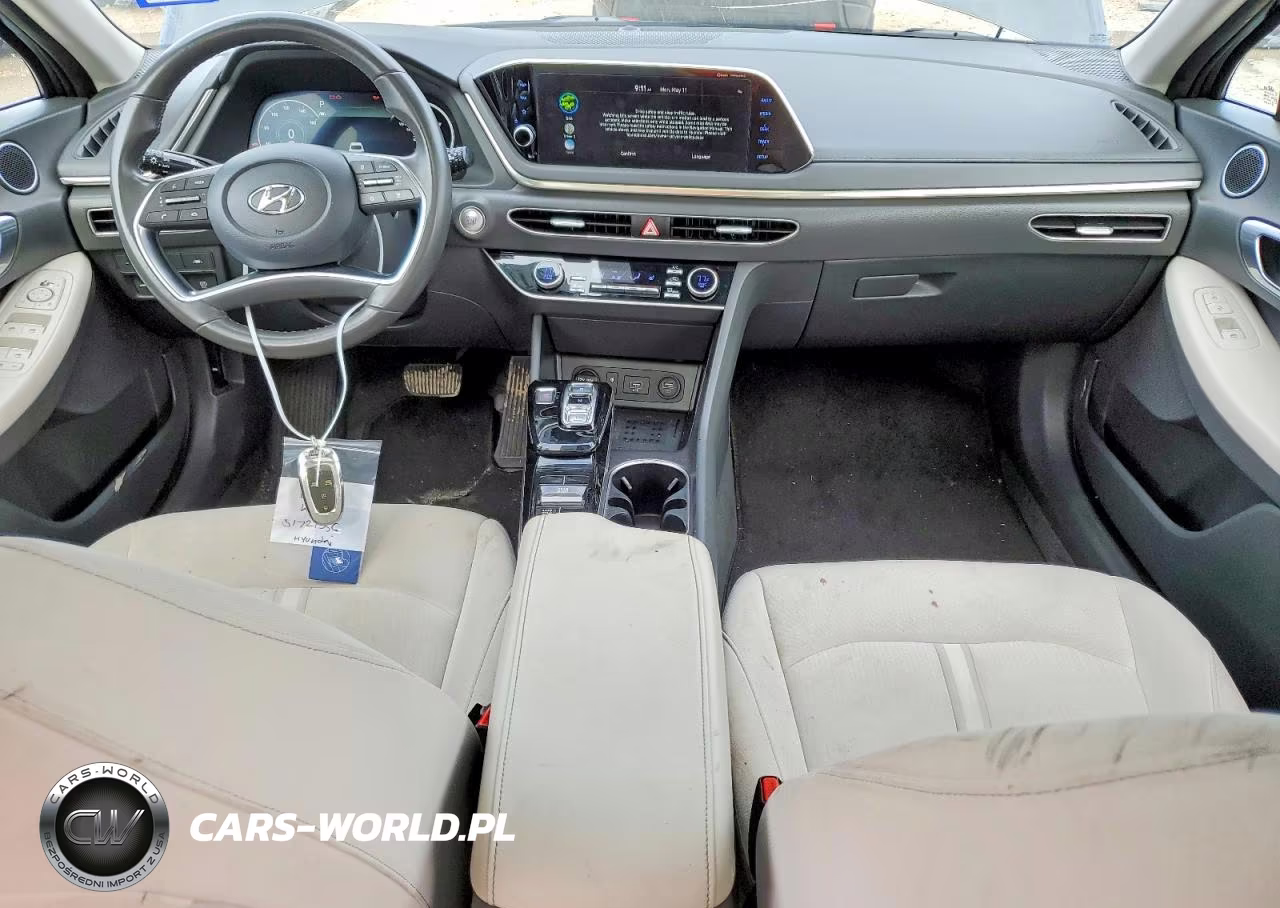 2023 Hyundai Sonata Sel VIN:KMHL14JA9PA256274 - 8