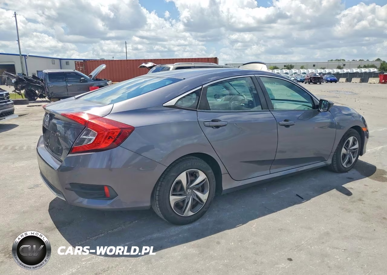 2019 Honda Civic Lx VIN:2HGFC2F6XKH584898 - 3