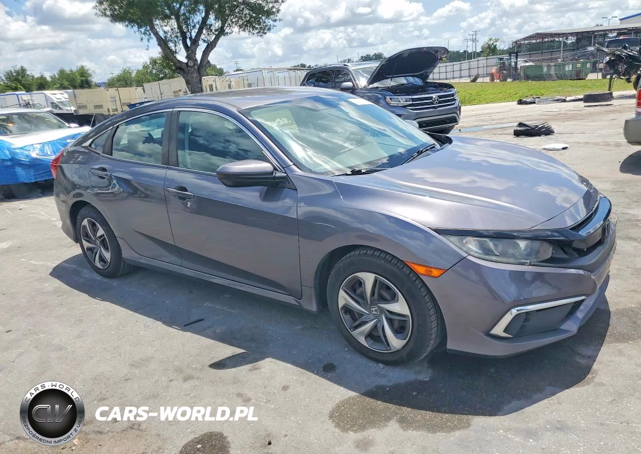 2019 Honda Civic Lx VIN:2HGFC2F6XKH584898 - 4