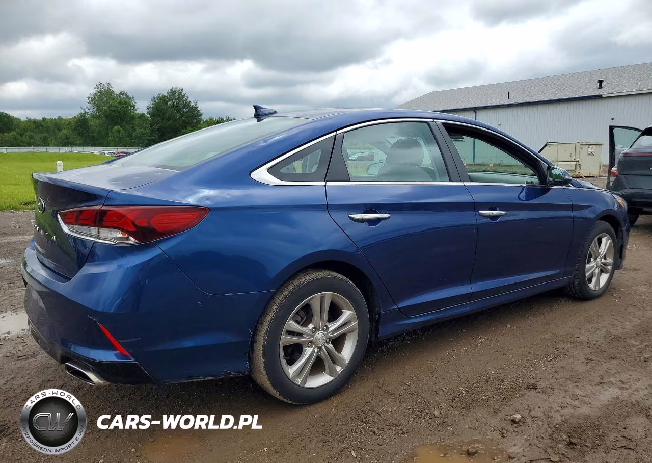 2018 Hyundai Sonata Sel+ VIN:5NPE34AF8JH720965 - 3