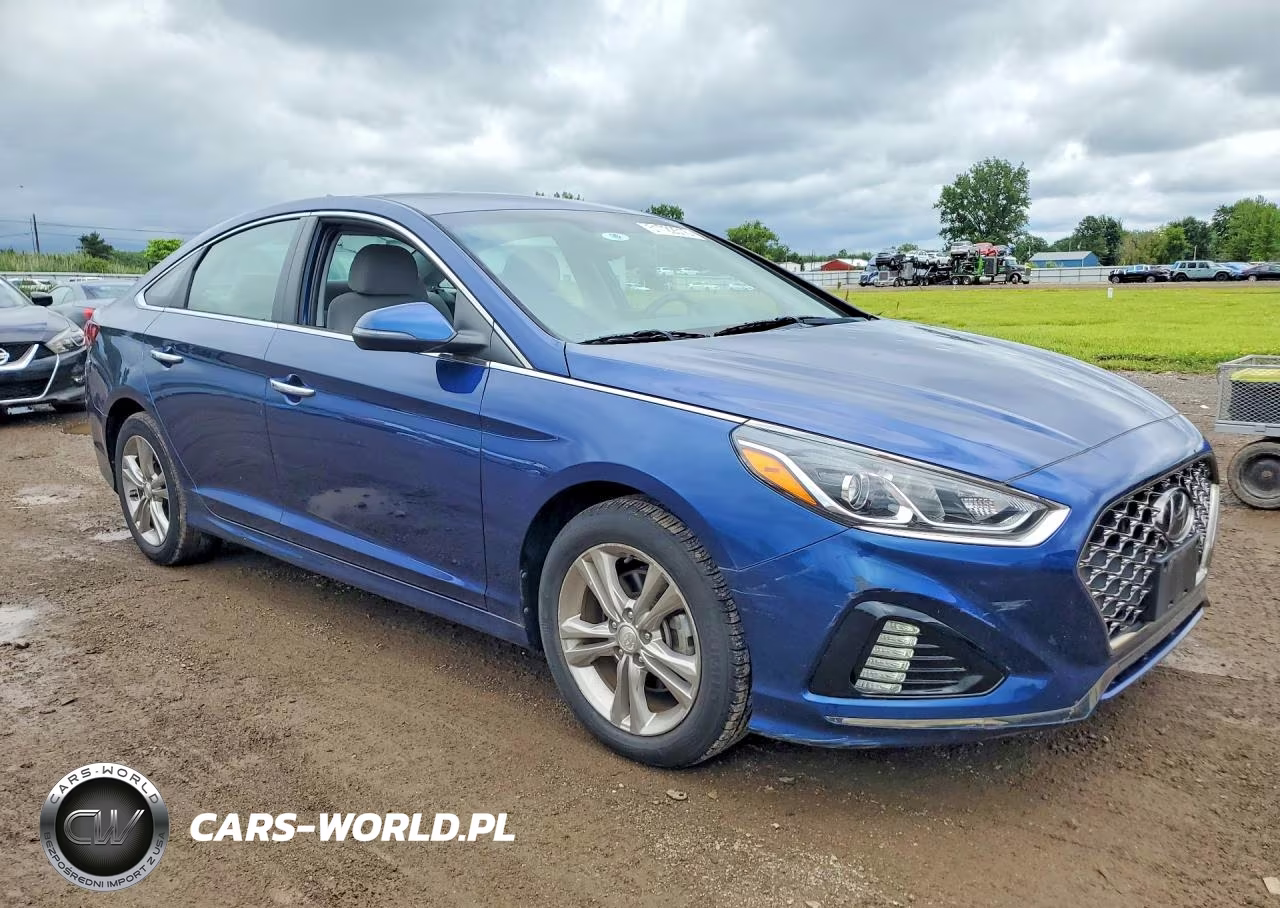 2018 Hyundai Sonata Sel+ VIN:5NPE34AF8JH720965 - 4