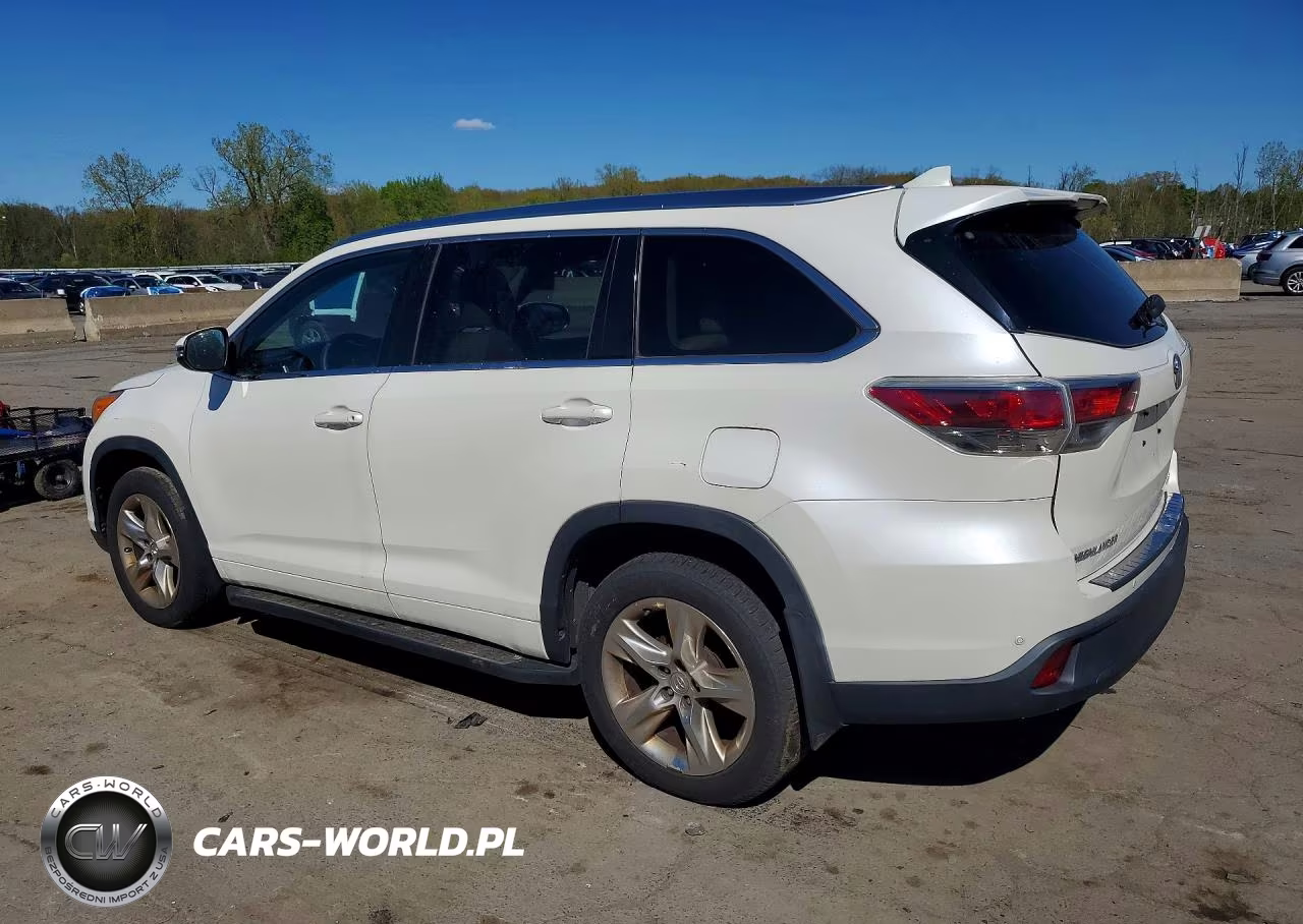 2014 Toyota Highlander Limited VIN:5TDDKRFHXES010374 - 2