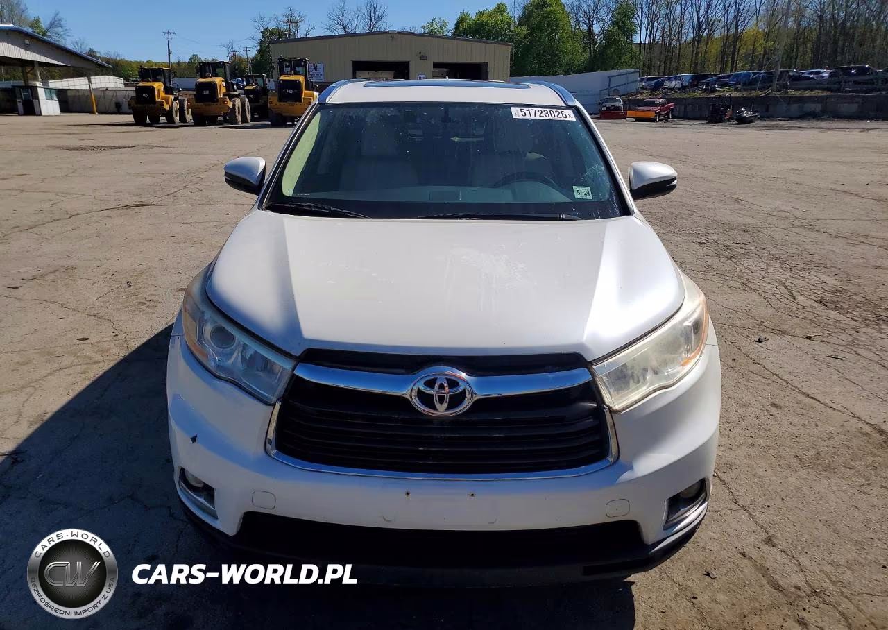 2014 Toyota Highlander Limited VIN:5TDDKRFHXES010374 - 5