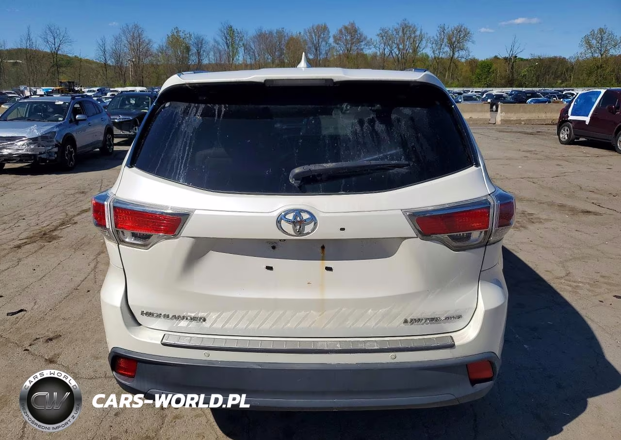2014 Toyota Highlander Limited VIN:5TDDKRFHXES010374 - 6
