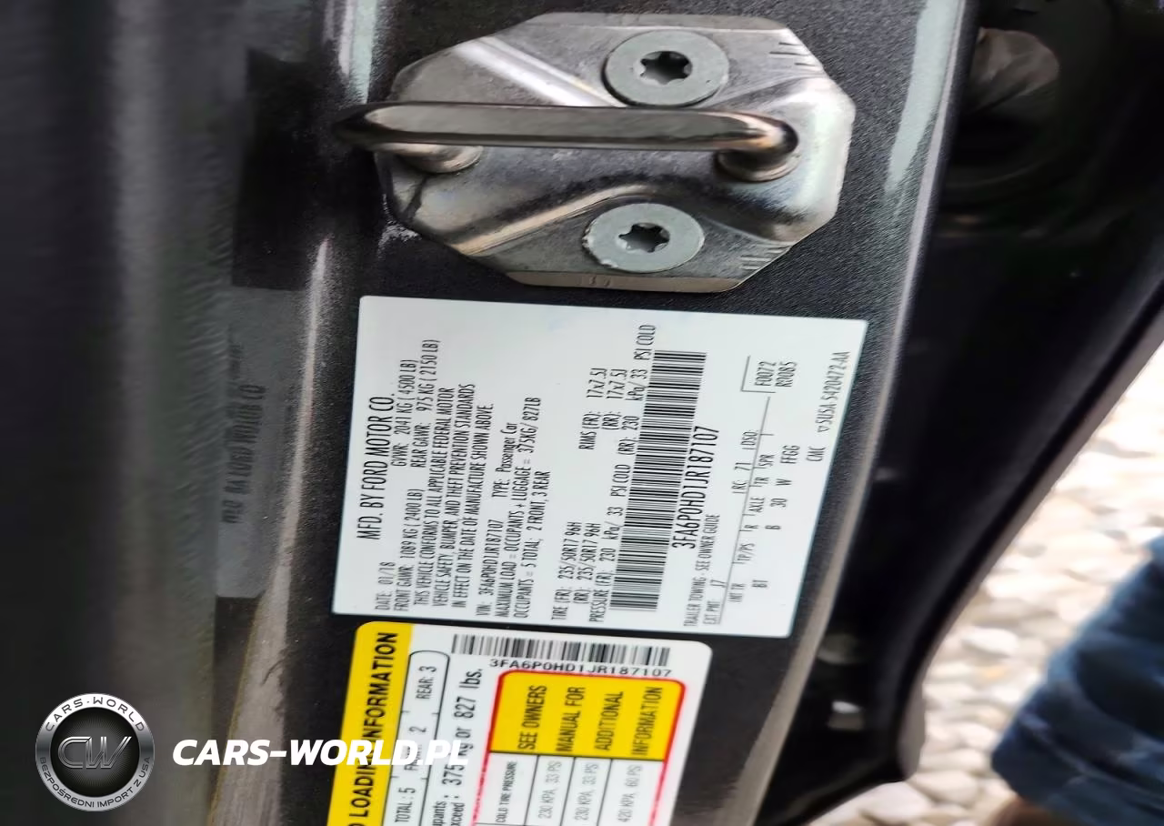 2018 Ford Fusion Se VIN:3FA6P0HD1JR187107 - 12