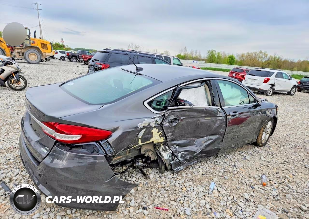 2018 Ford Fusion Se VIN:3FA6P0HD1JR187107 - 3