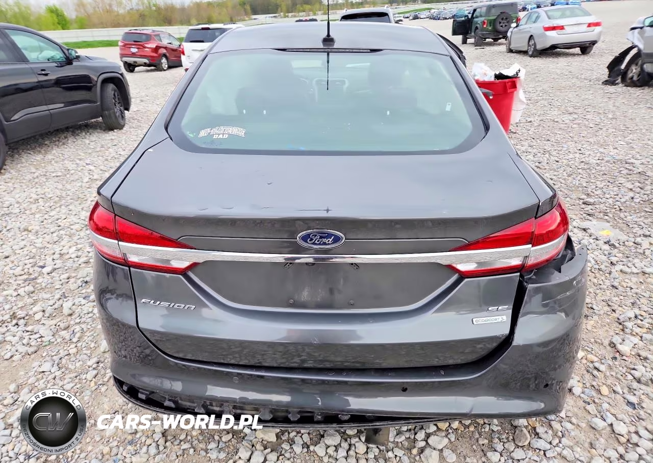 2018 Ford Fusion Se VIN:3FA6P0HD1JR187107 - 6