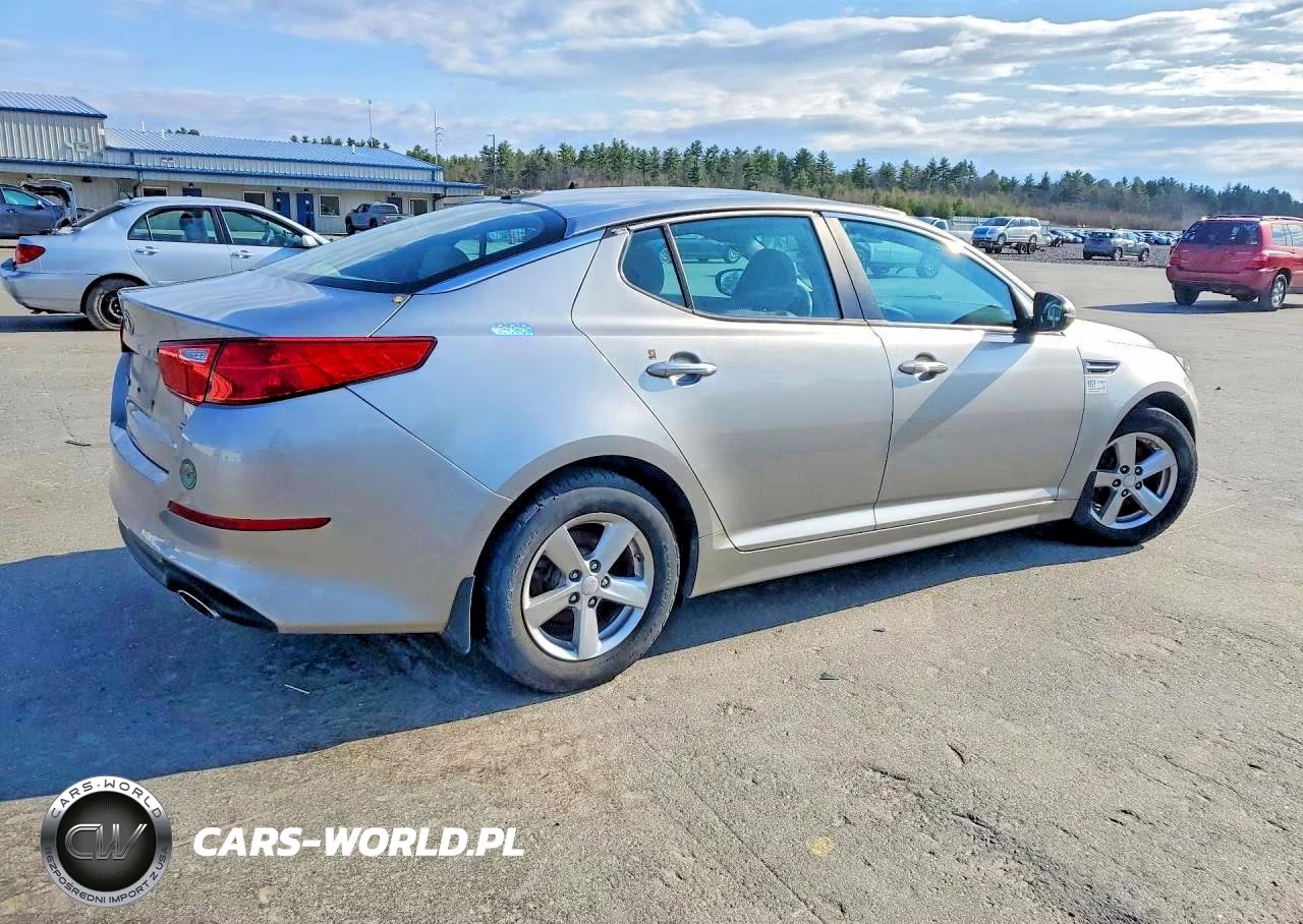 2015 Kia Optima Lx VIN:5XXGM4A72FG480054 - 3