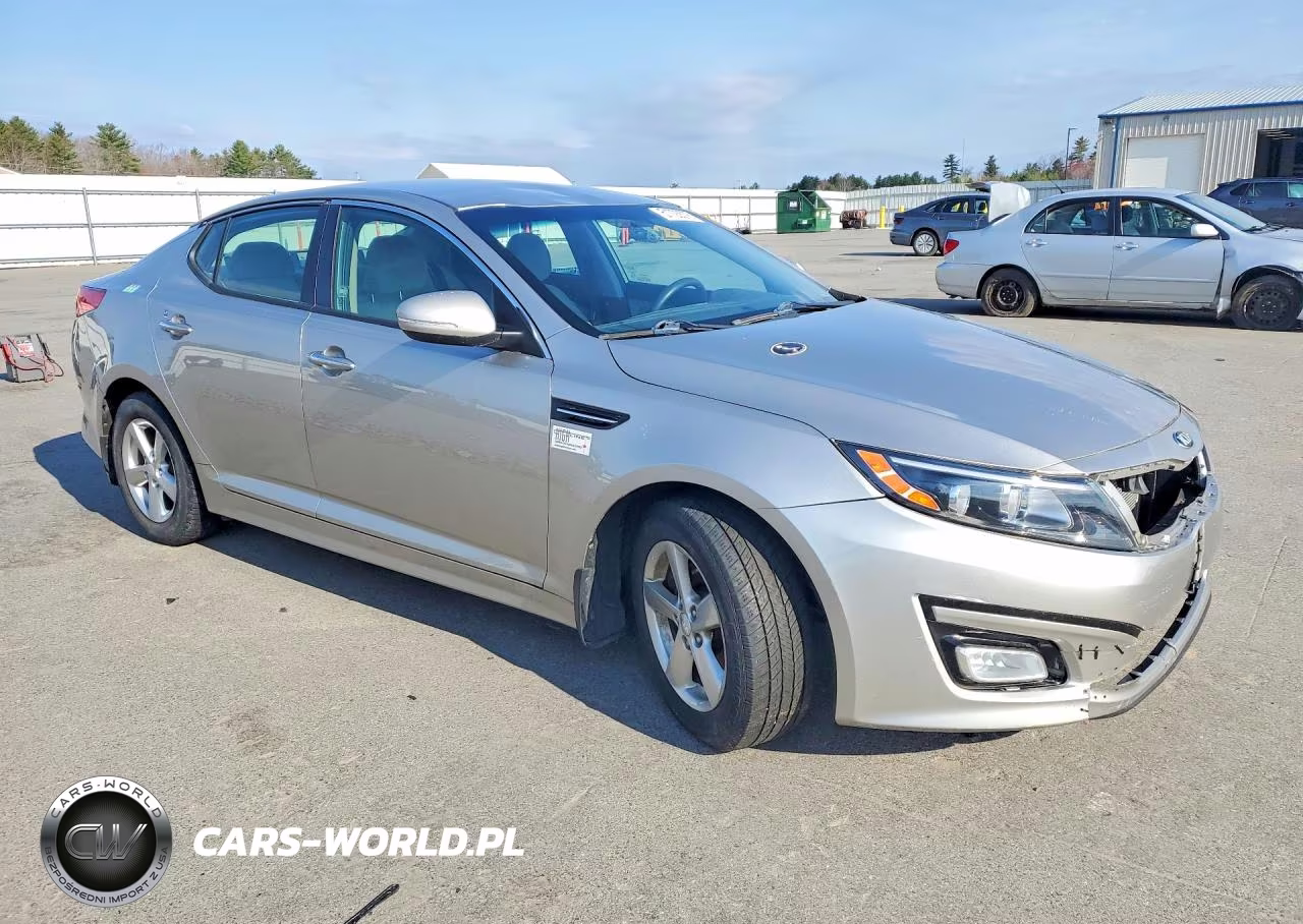 2015 Kia Optima Lx VIN:5XXGM4A72FG480054 - 4