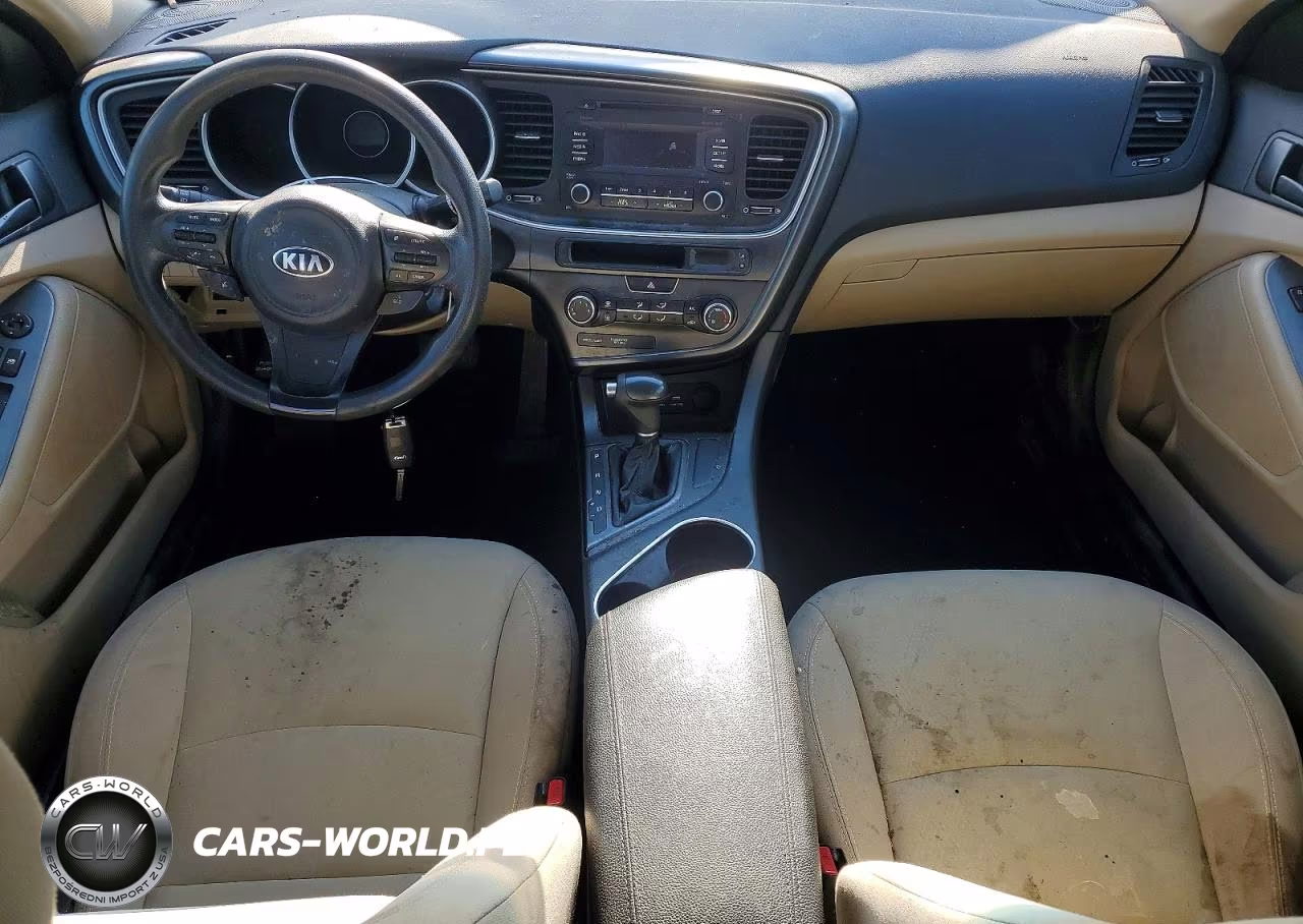 2015 Kia Optima Lx VIN:5XXGM4A72FG480054 - 8