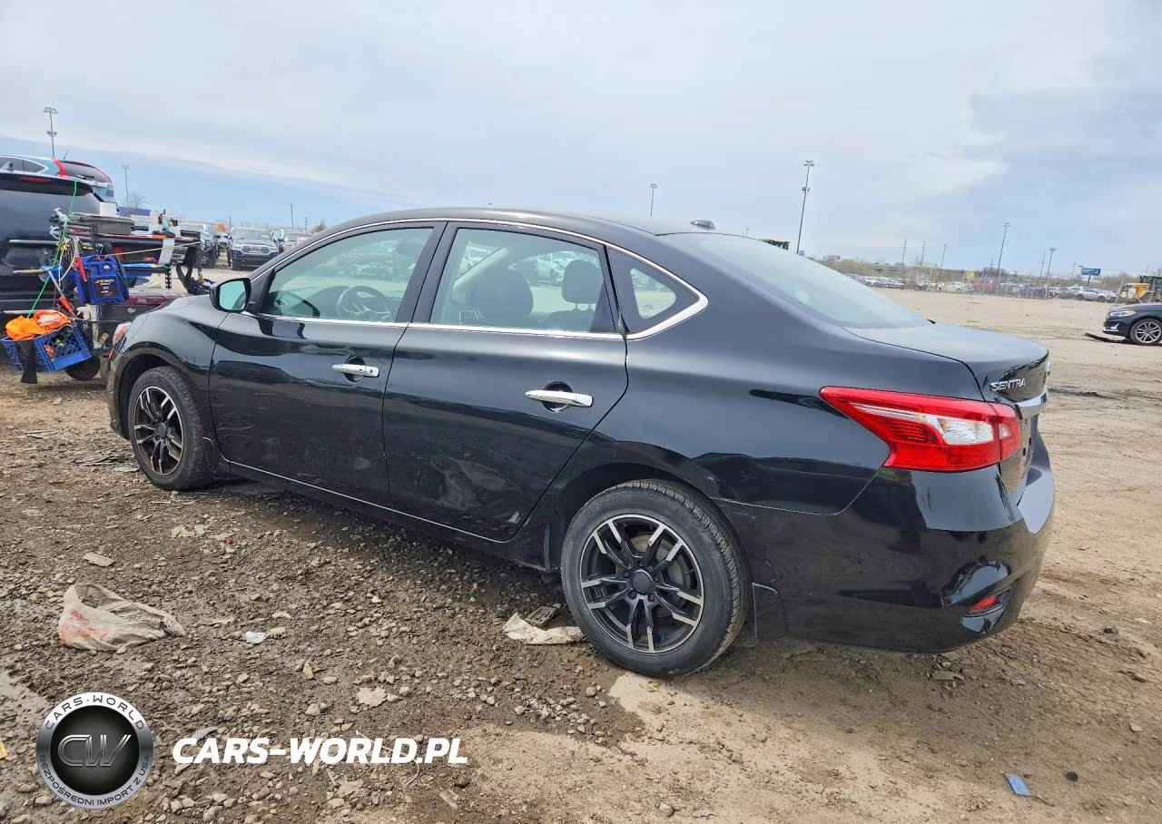 2017 Nissan Sentra Sv VIN:3N1AB7AP2HY225771 - 2