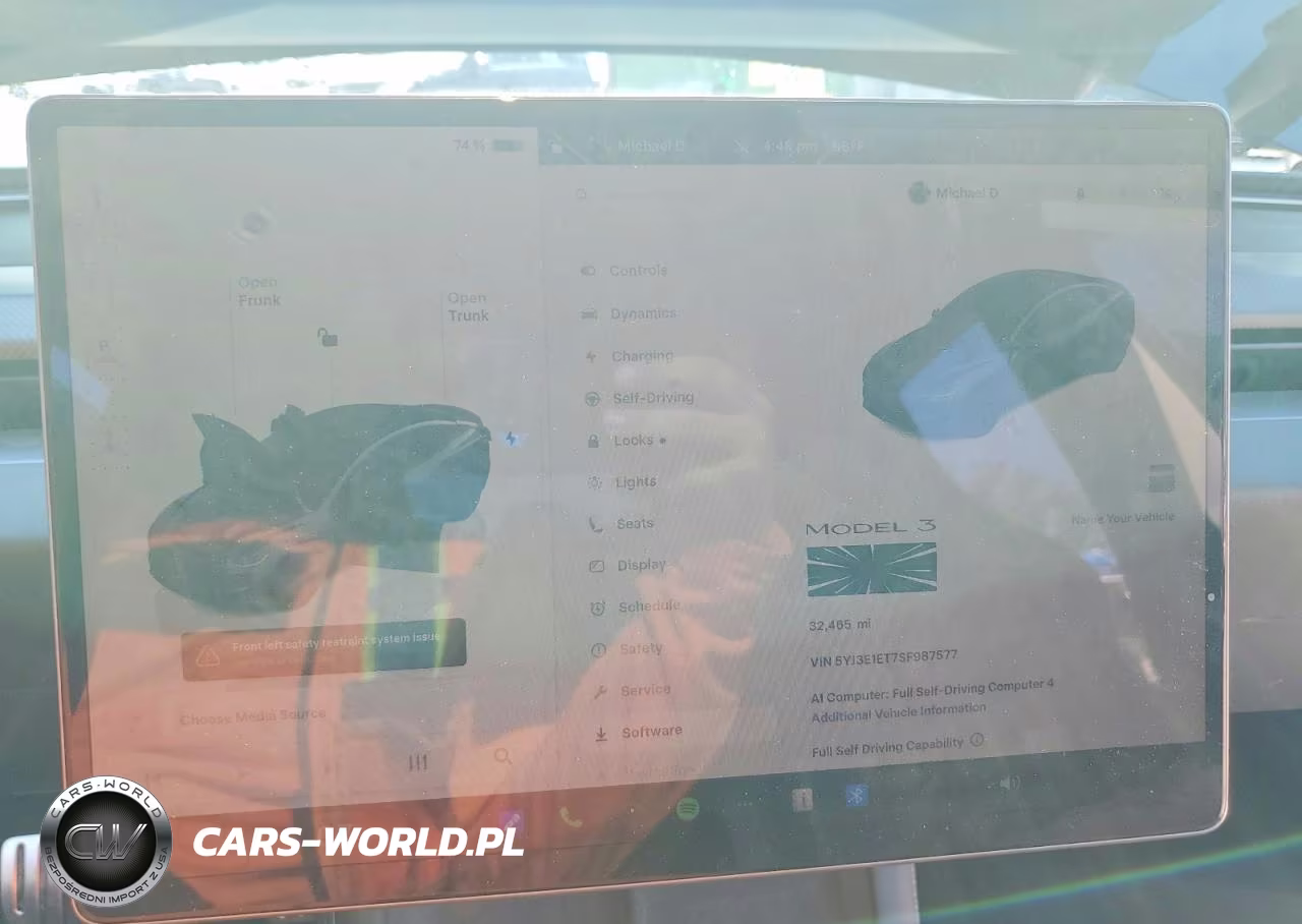 2025 Tesla Model 3 VIN:5YJ3E1ET7SF987577 - 9
