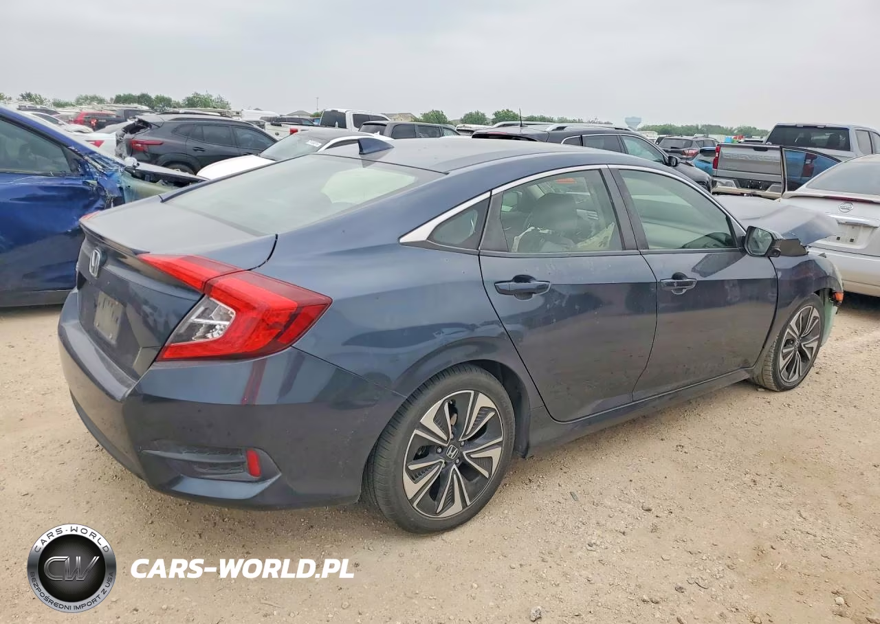 2018 Honda Civic Exl VIN:JHMFC1F70JX014807 - 3