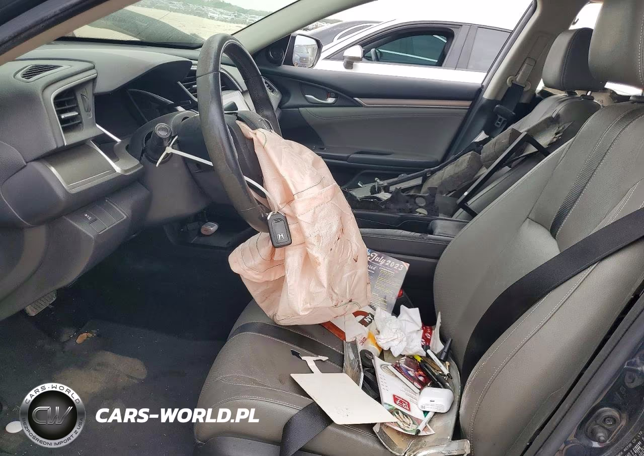2018 Honda Civic Exl VIN:JHMFC1F70JX014807 - 7
